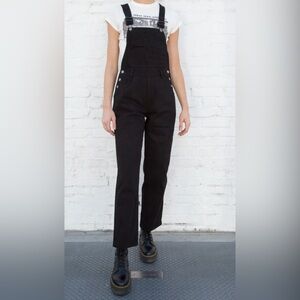 Brandy Melville Black Overalls